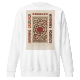 Ornamente aller klassischen Kunst-Epochen nach den Originalien in ihren eigenthümlichen Farben Pl.083 by Wilhelm Zahn Sweatshirt