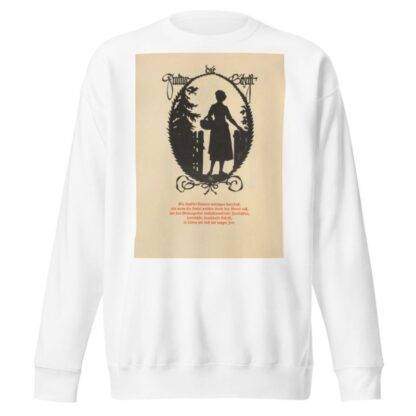 Die Schriftgiesserei im Schattenbild Pl.19 by Rudolf Koch Sweatshirt