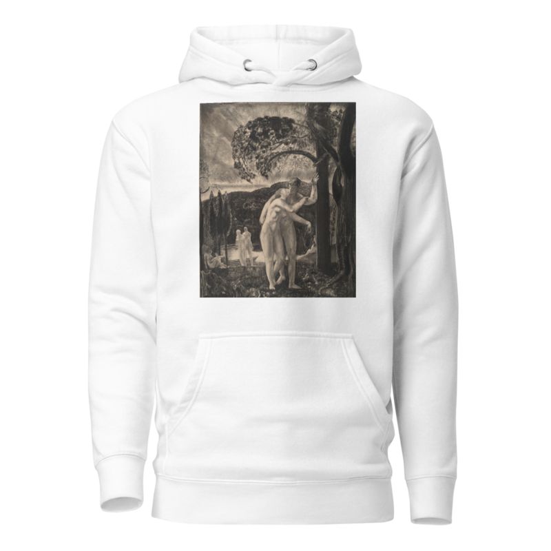 Lovers Still Whispered in the Dusk by George Wesley Bellows Hoodie