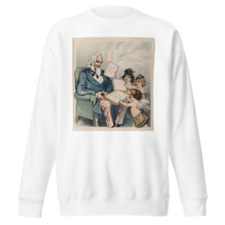 Uncle Sam’s valentines by Udo Keppler Sweatshirt