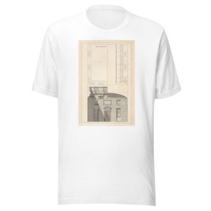 The preparation necessary to the following figure, and to all other horizontal perspectives, whether on flat or vaulted ceilings. by Andrea Pozzo T-Shirt