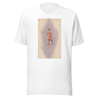 Woman’s costume; Pink pants, 2 by Will R. Barnes T-Shirt
