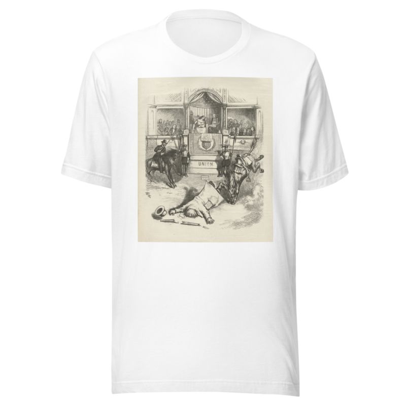 Home-stretched by Thomas Nast T-Shirt