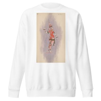 Woman’s costume; Pink pants, 2 by Will R. Barnes Sweatshirt
