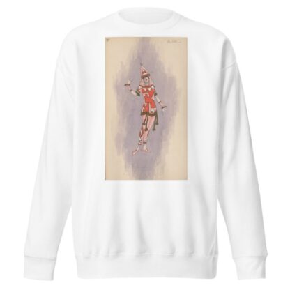 Woman’s costume; Pink pants, 2 by Will R. Barnes Sweatshirt