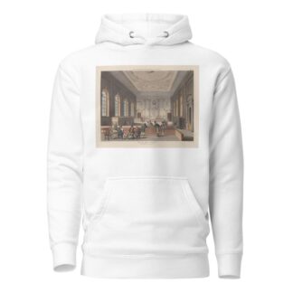 South Sea House, Dividend Hall by Thomas Rowlandson Hoodie