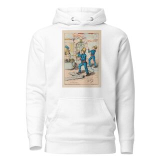 Le verseau Les pompiers de la commune by H. Nérac Hoodie