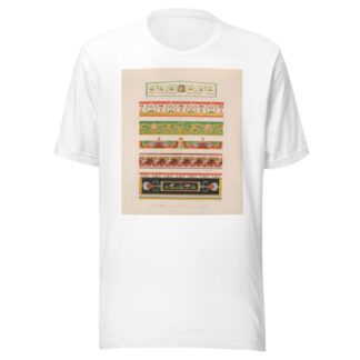 Ornamente aller klassischen Kunst-Epochen nach den Originalien in ihren eigenthümlichen Farben Pl.086 by Wilhelm Zahn T-Shirt