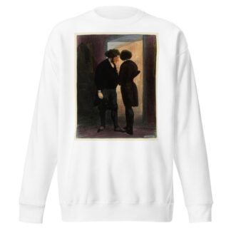 Voyez-vous Là Au second quadrille. des épis de diamants by Paul Gavarni Sweatshirt