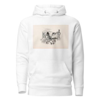 Untitled by Charles Dana Gibson Hoodie