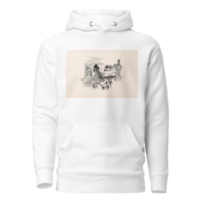 Untitled by Charles Dana Gibson Hoodie