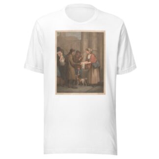 A New Love Song, Only ha’Penny a Piece by Francis Wheatley T-Shirt