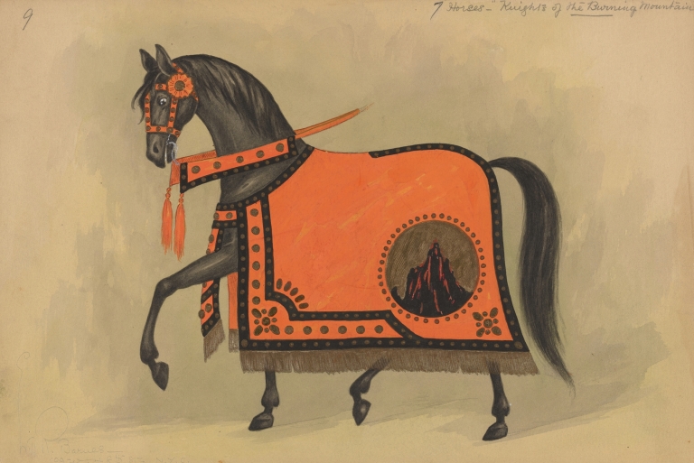 7 Horses-Knights of the Burning Mountain by Will R. Barnes