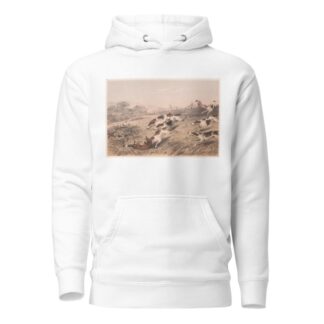 Sporting Sketch by J. T. Downman Hoodie