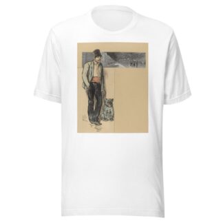 To The Village by Théophile Alexandre Steinlen T-Shirt