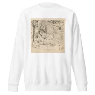 Midsummer night’s dream, Puck; On the ground sleep sound by Louis Rhead Sweatshirt