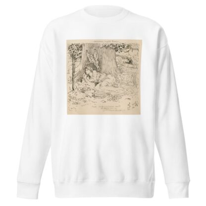 Midsummer night’s dream, Puck; On the ground sleep sound by Louis Rhead Sweatshirt
