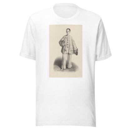 Debureau [i.e., Jean Gaspard Deburau as Pierrot] by Alexandre Lacauchie T-Shirt