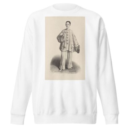 Debureau [i.e., Jean Gaspard Deburau as Pierrot] by Alexandre Lacauchie Sweatshirt