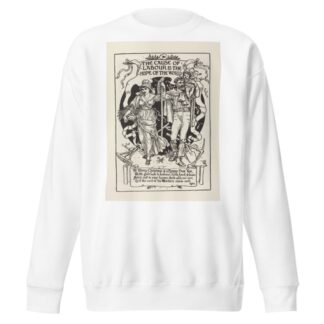 Cartoons for the cause Pl.11 by Walter Crane Sweatshirt