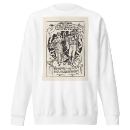 Cartoons for the cause Pl.11 by Walter Crane Sweatshirt