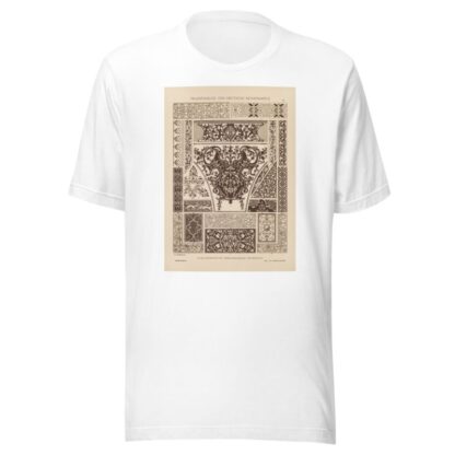 Franzosische und Deutsche Renaissance – Flachornamente verschiedener Techniken by Heinrich Dolmetsch T-Shirt