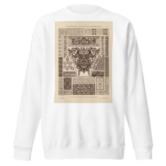 Franzosische und Deutsche Renaissance – Flachornamente verschiedener Techniken by Heinrich Dolmetsch Sweatshirt