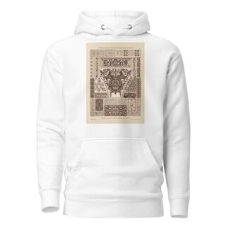 Franzosische und Deutsche Renaissance – Flachornamente verschiedener Techniken by Heinrich Dolmetsch Hoodie