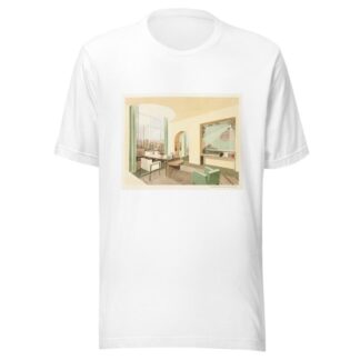 Bureau pour Mme L. du Stic-B by Lucie Renaudot T-Shirt