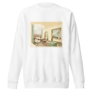 Bureau pour Mme L. du Stic-B by Lucie Renaudot Sweatshirt