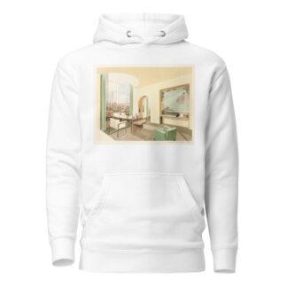Bureau pour Mme L. du Stic-B by Lucie Renaudot Hoodie