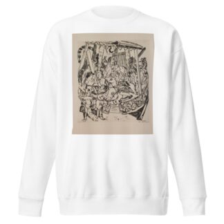 Merry-Go-Round, plate 7 from the portfolio ‘Annual Fair’ by Max Beckmann Sweatshirt