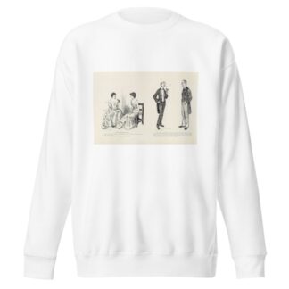 The proper education by Charles Dana Gibson Sweatshirt
