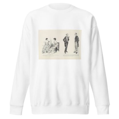 The proper education by Charles Dana Gibson Sweatshirt