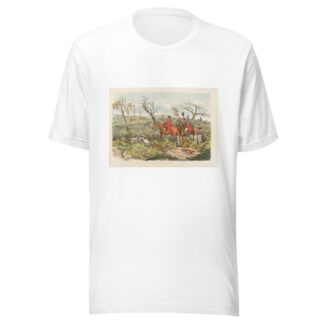 Fox hunting by Henry Thomas Alken T-Shirt
