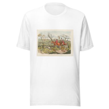 Fox hunting by Henry Thomas Alken T-Shirt