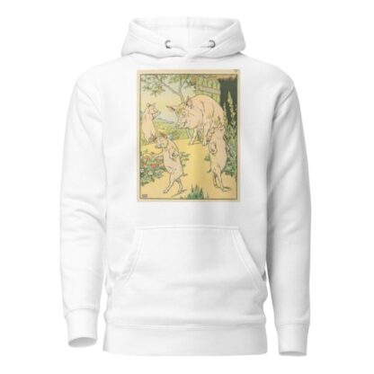 Four pigs by Leonard Leslie Brooke Hoodie