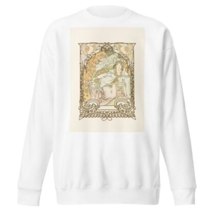 Ilsée by Alphonse Mucha Sweatshirt