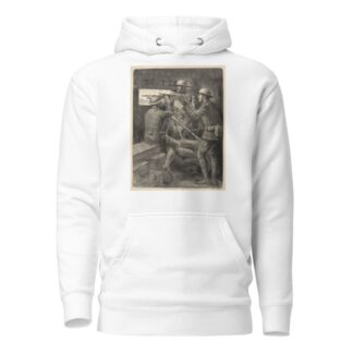 A machine gun emplacement in the old Verdun trenches by Lucien Jonas Hoodie