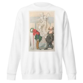 L’esposizione marittima visitata da Dante e Virgilio Pl.05 by Antonio Manganaro Sweatshirt