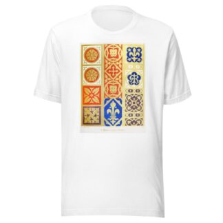 Patterns for Stoles and Maniples 4 by Augustus Pugin T-Shirt