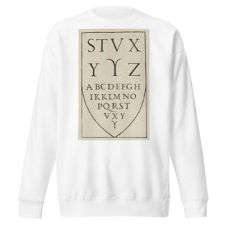 Italian Renaissance Capitals 5 by Frank Chouteau Brown Sweatshirt