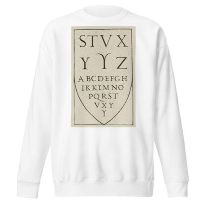 Italian Renaissance Capitals 5 by Frank Chouteau Brown Sweatshirt