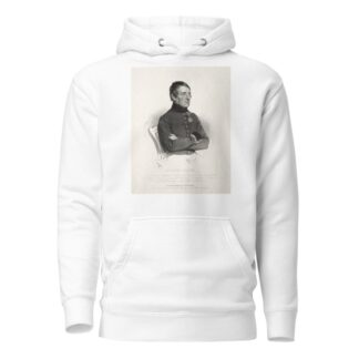 Portrait of Dr. Jospeh Hauer by Josef Kriehuber Hoodie