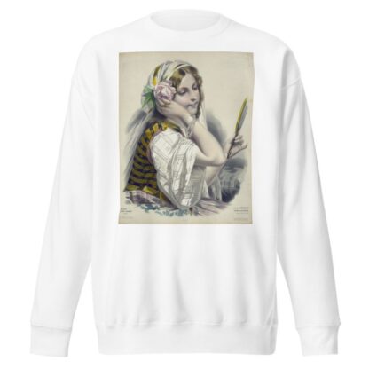 La dame aux camélias by Joséphine Ducollet Sweatshirt