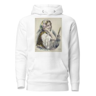 La dame aux camélias by Joséphine Ducollet Hoodie