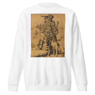 Characters of Romance; Baron Muchausen by William Nicholson Sweatshirt