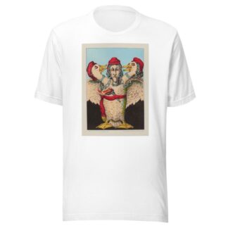 Le canard a trois becs. by H. Nérac T-Shirt