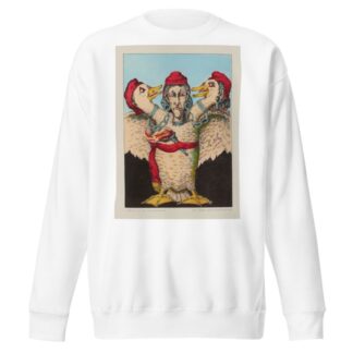 Le canard a trois becs. by H. Nérac Sweatshirt