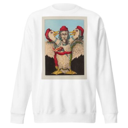 Le canard a trois becs. by H. Nérac Sweatshirt